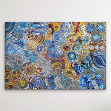 Load image into Gallery viewer, Janet Golder Kngwarreye &quot;Bush Yam Dreaming&quot; Print
