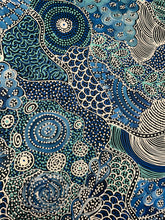 Load image into Gallery viewer, Close up brushwork My Country Utopia Aboriginal painting
