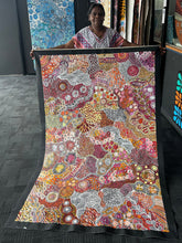 Load image into Gallery viewer, janet holding painting in natural light
