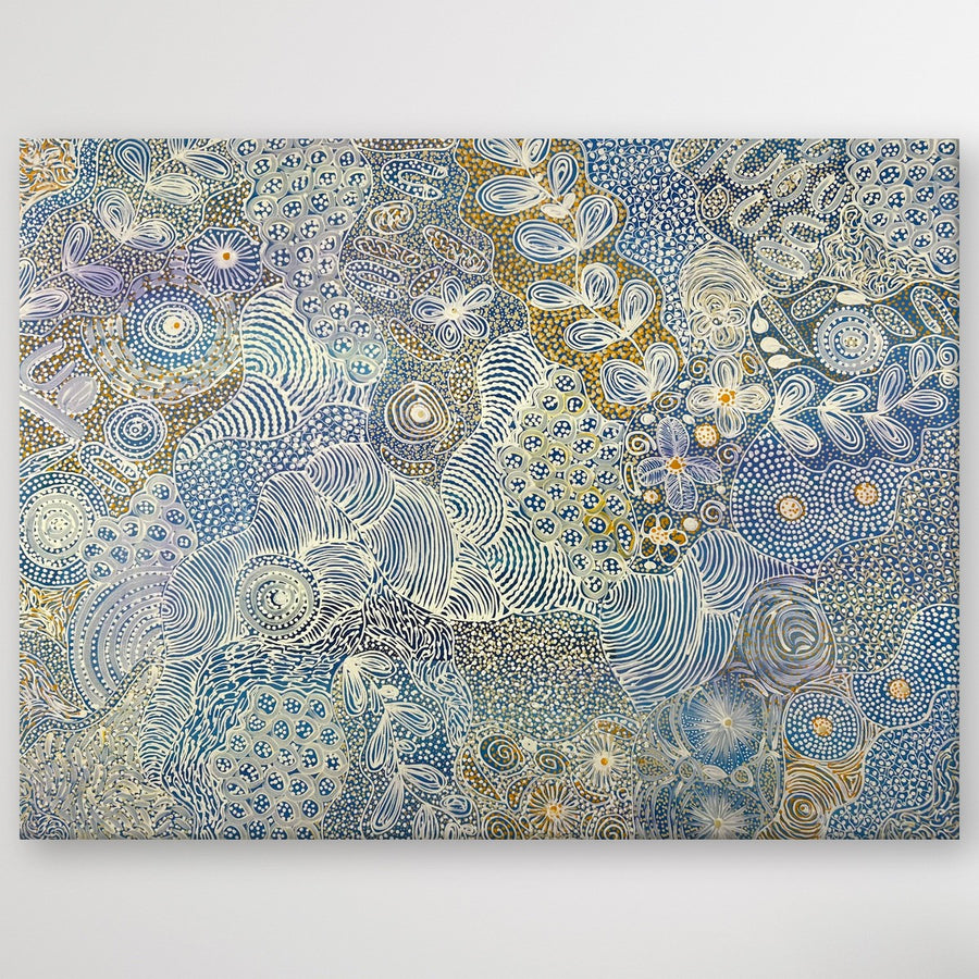 "Alhalkere" Janet Golder Kngwarreye 118cm x 88cm