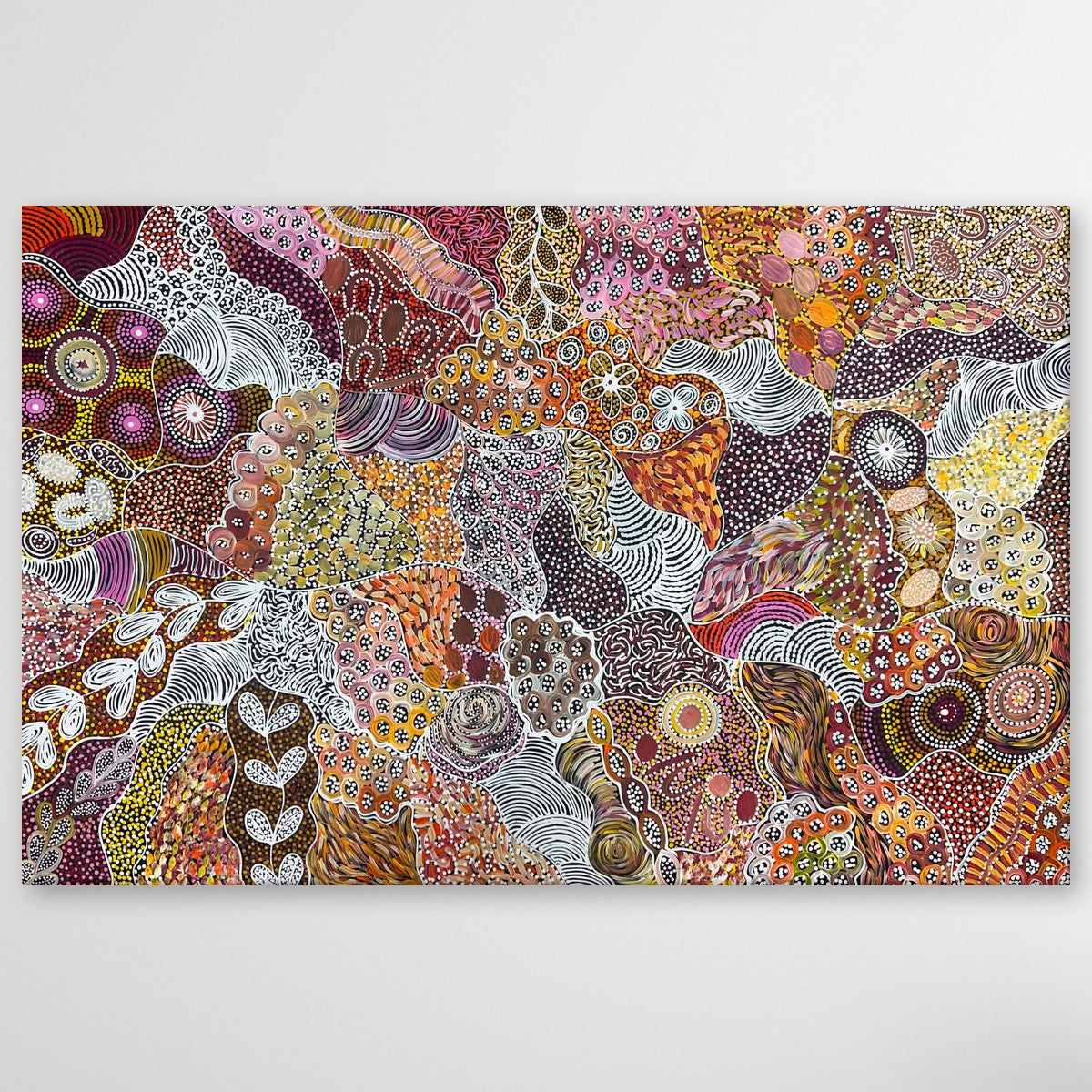 "My Country (Utopia)" Janet Golder Kngwarreye 182cm x 118cm