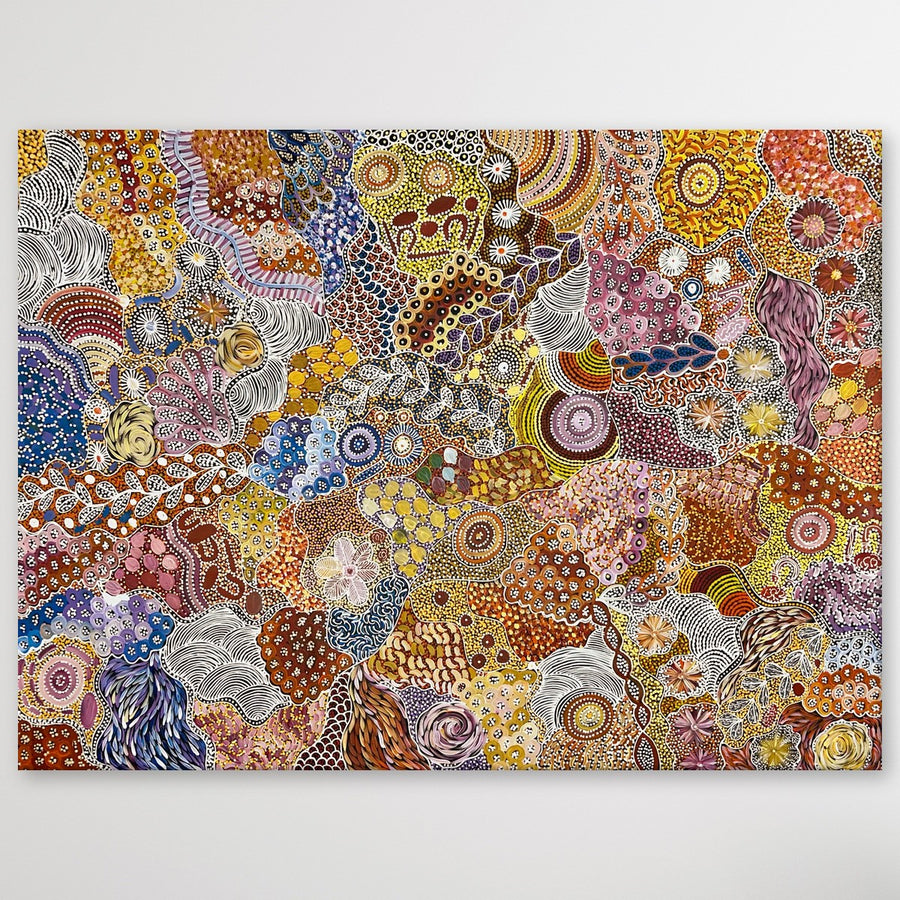 "My Country (Utopia)" Janet Golder Kngwarreye 201cm x 149cm
