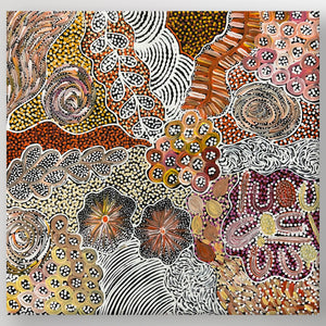 "My Country (Utopia)" Janet Golder Kngwarreye 67cm x 65cm