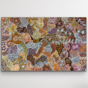 "My Country (Utopia)" Janet Golder Kngwarreye 183cm x 119cm