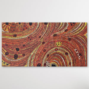 "Minyma Kutjara" Janice Woods 196cm x 101cm