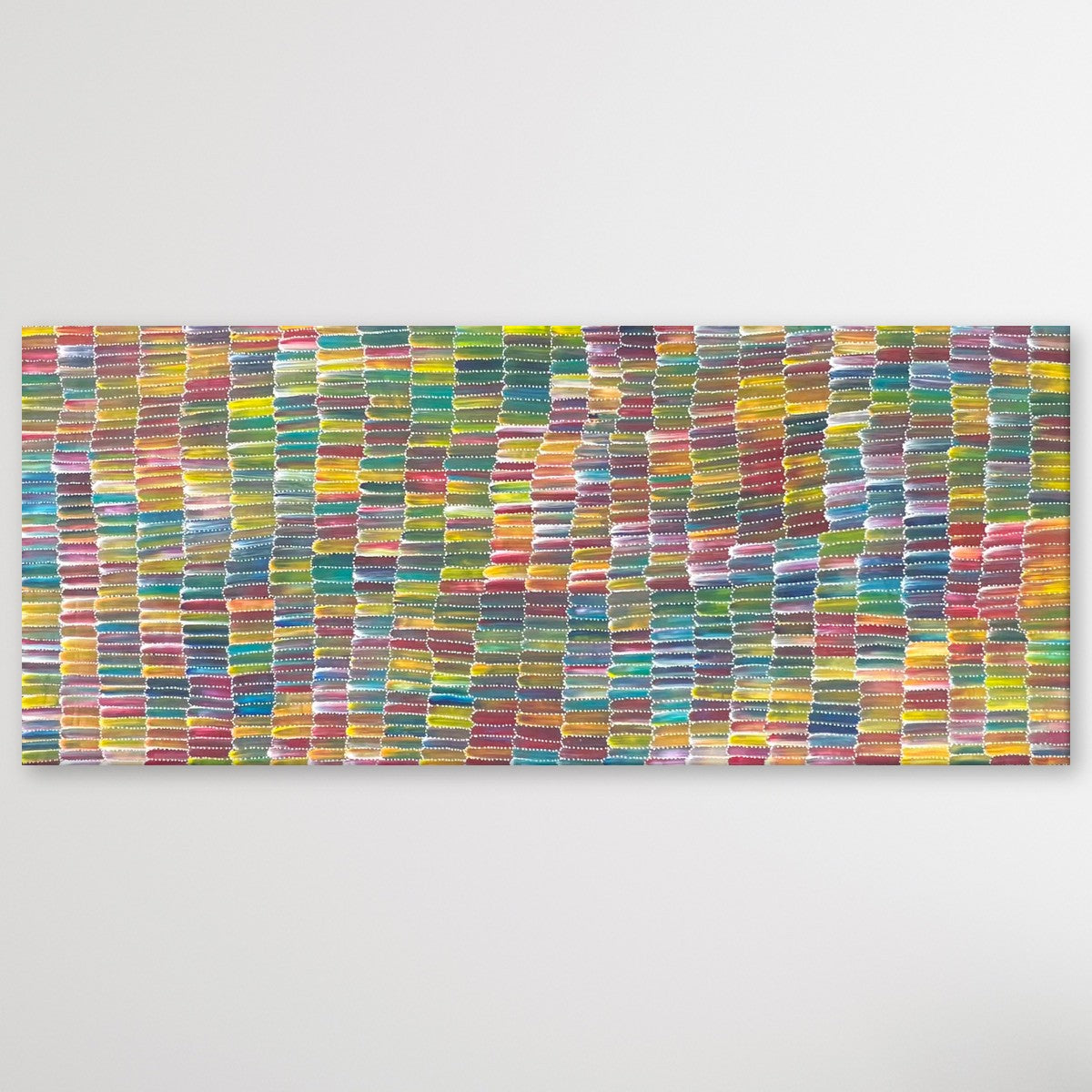 "Yam Dreaming" Jeannie Mills Pwerle 210cm x 88cm