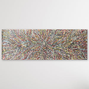 "Bush Medicine Leaves" Jeannie Petyarre (Pitjara) 200cm x 71cm