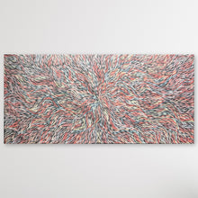 Load image into Gallery viewer, "Bush Medicine Leaves" original Aboriginal painting by Jeannie Petyarre (Pitjara), 200cm x 94cm - authentic Indigenous Australian artwork
