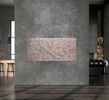 Load image into Gallery viewer, "Bush Medicine Leaves" Jeannie Petyarre (Pitjara) Aboriginal artwork in room setting - wall display view
