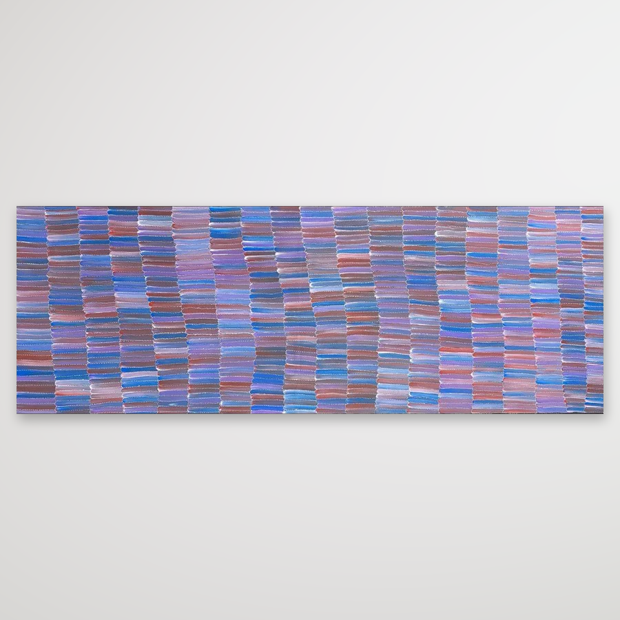 "Yam Dreaming" Jeannie Mills Pwerle 199cm x 70cm
