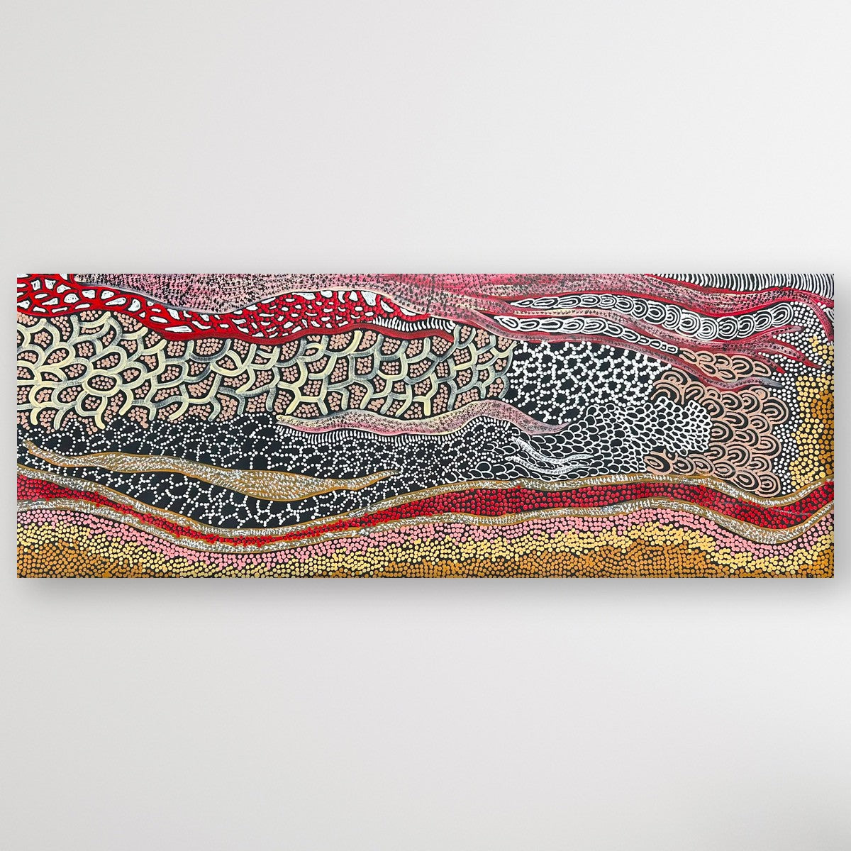 "My Country" Julieanne Turner Nungurrayi 102cm x 38cm