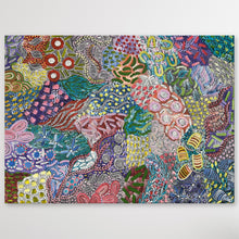 Load image into Gallery viewer, "Awelye" original Aboriginal painting by Karen Bird Ngale, 205cm x 150cm - authentic Indigenous Australian artwork
