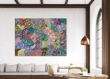 Load image into Gallery viewer, "Awelye" by Karen Bird Ngale - detail view of Aboriginal painting, 205cm x 150cm
