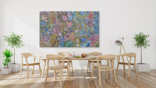 Load image into Gallery viewer, "My Country" by Katrina Bird - interior wall display of original Indigenous Australian painting
