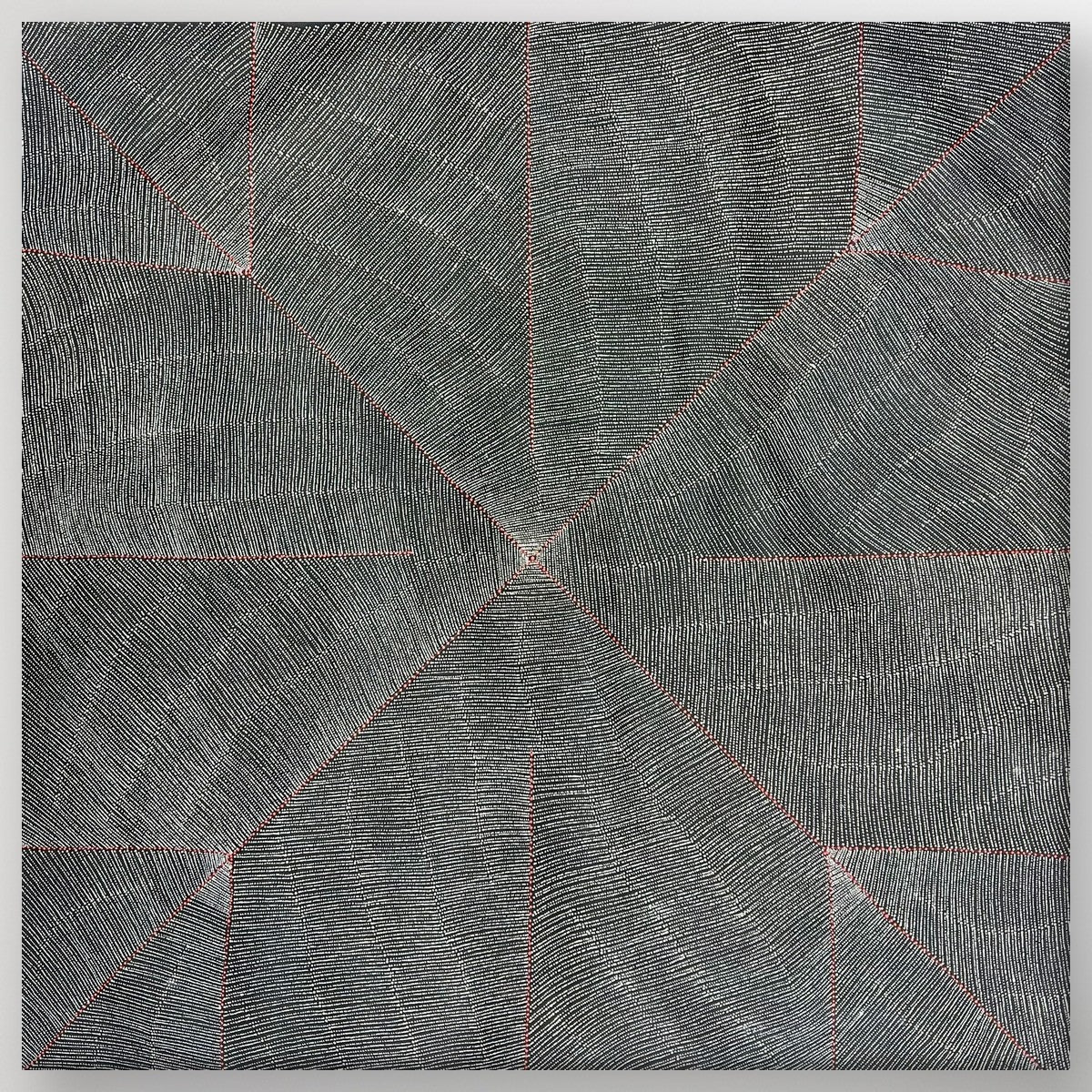 "Anatye (Bush Potato)"  Margaret Pula Loy 90cm x 90cm