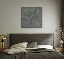 Load image into Gallery viewer, "Anatye (Bush Potato)" by Margaret Pula Loy - alternate wall display view, 90cm x 90cm
