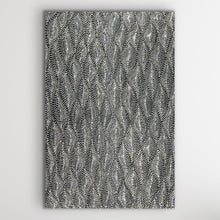 Load image into Gallery viewer, Close-up of black and white dot textures in Marshall Robertson&#39;s Seed Dreaming showing traditional Watiya Wanu (seed) symbolism
