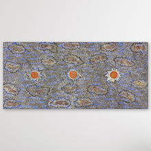 Load image into Gallery viewer, "Seven Sisters" original Aboriginal painting by Maureen Nampijinpa Hudson, 195cm x 90cm - authentic Indigenous Australian artwork

