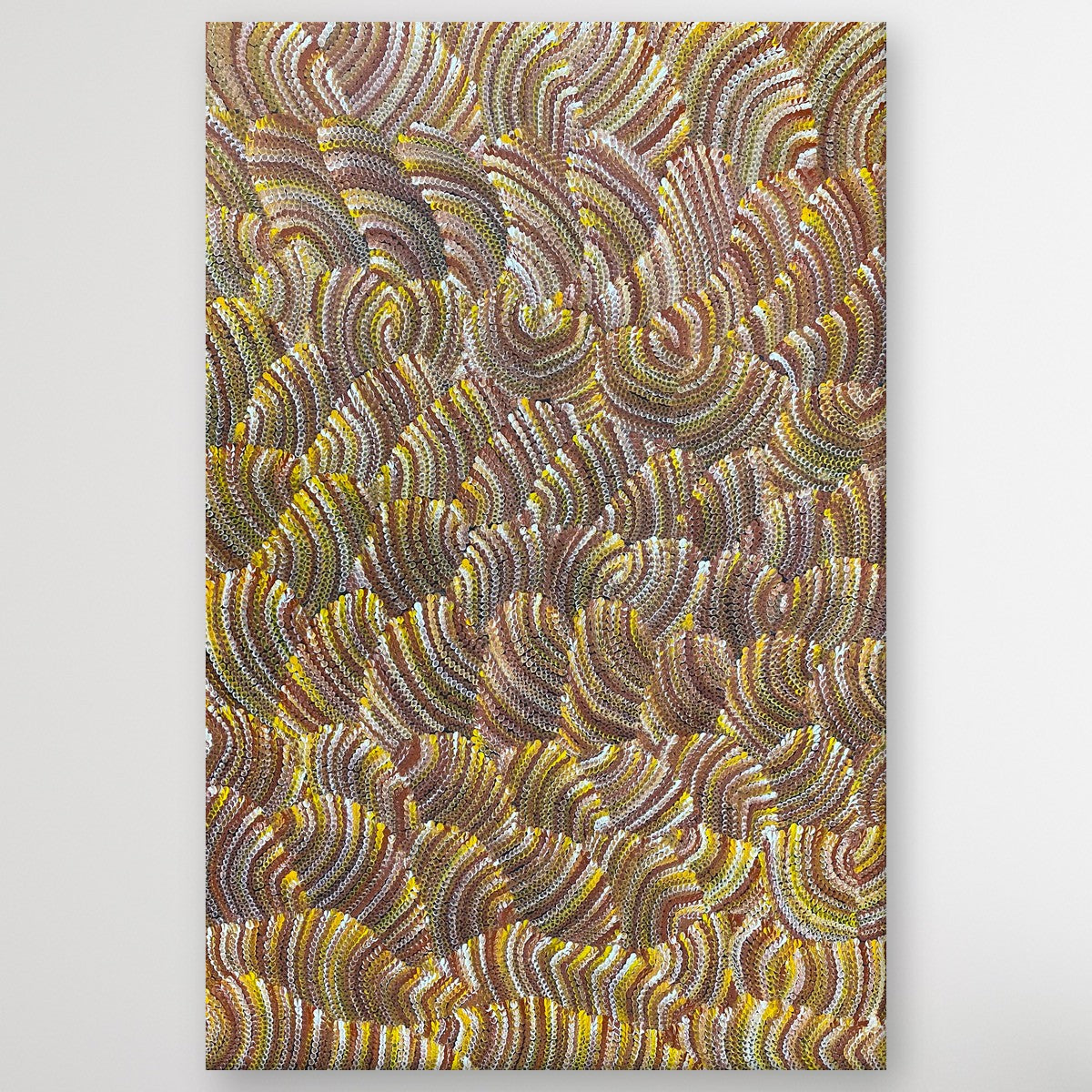 "Sand Dunes (Tali)" Maureen Nampijinpa Hudson 118cm x 79cm