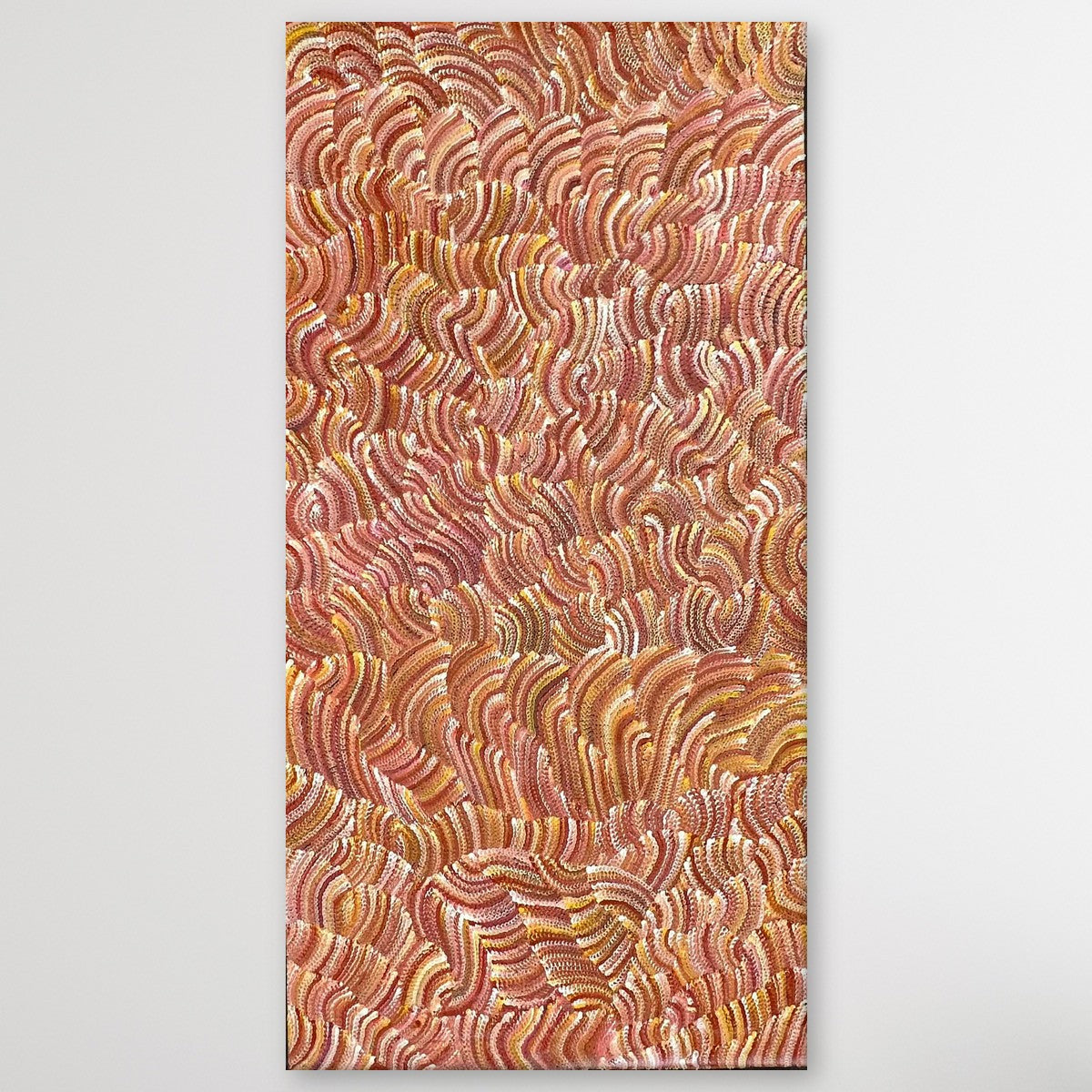 "Sand Dunes (Tali)" Maureen Nampijinpa Hudson 179cm x 89cm