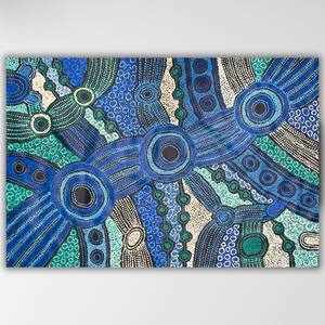 "Minyma Malilu" Clarise Tunkin 118cm x 79cm