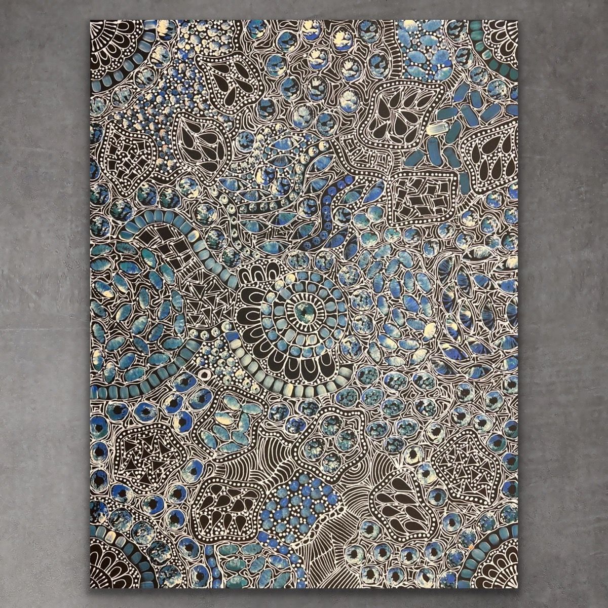 "Yam Dreaming" Rachael Nambula 94cm x 73cm