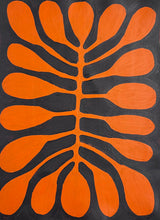 Load image into Gallery viewer, &quot;Watiya Tjuta Uwalki&quot; Debra Nangala McDonald 38cm x 51cm (orange) *
