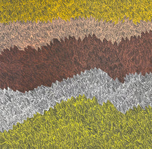 Load image into Gallery viewer, Aboriginal dot artwork Kalipinypa by Priscilla Phillipus acrylic on canvas
