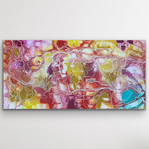 “Pantu (Salt Lake)" Janice Stanley 177cm x 85cm