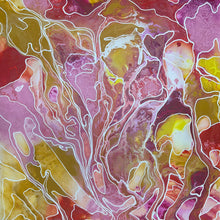 Load image into Gallery viewer, Detail view of flowing salt lake forms in Pantu Salt Lake by Janice Stanley
