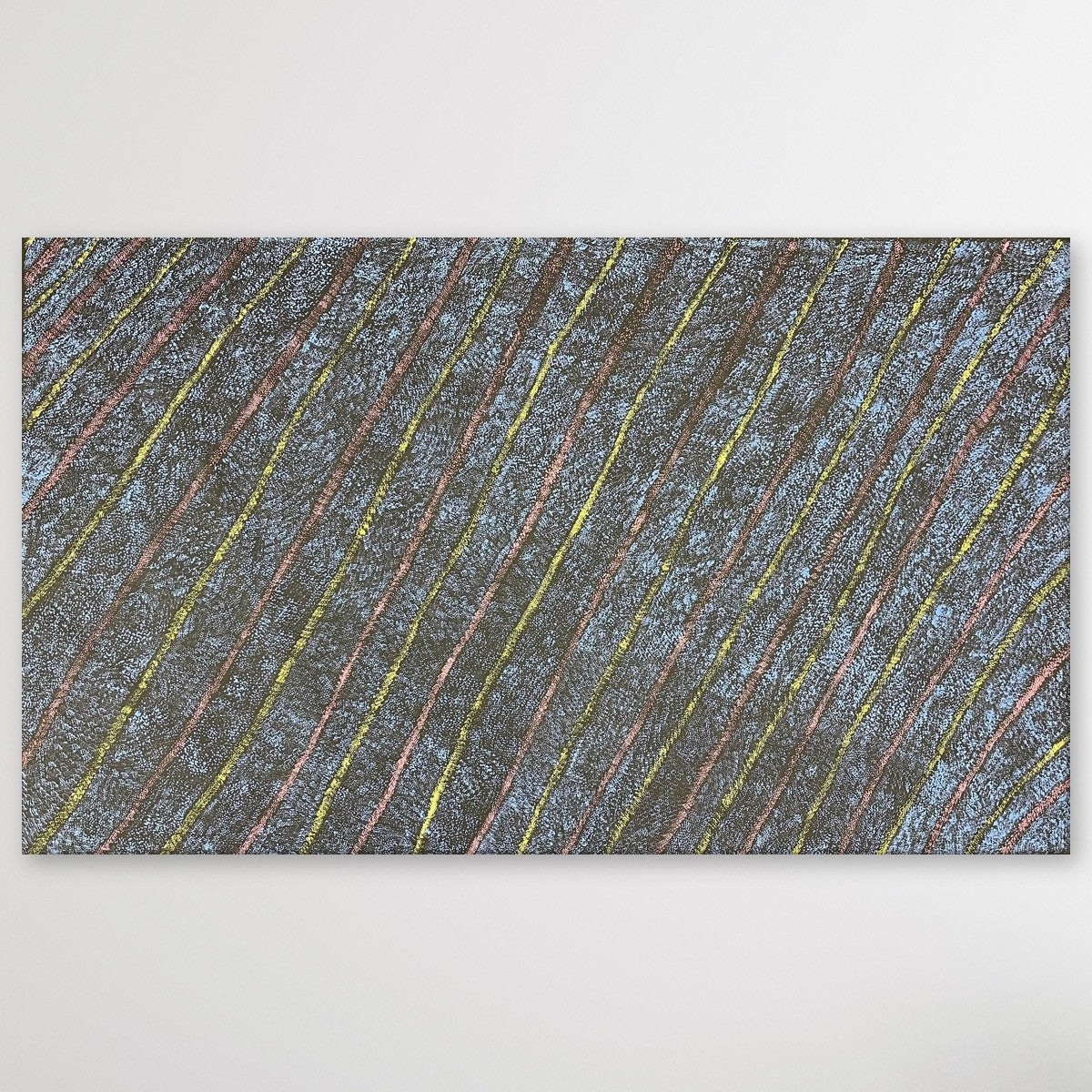 Patricia Napananaka "Bush Seeds" 204cm x 120cm