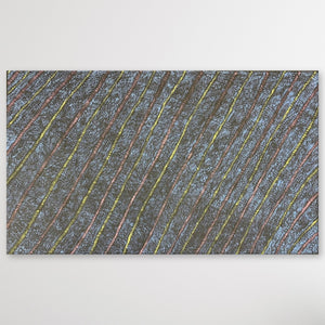 Patricia Napananaka "Bush Seeds" 204cm x 120cm