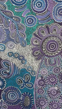 Load and play video in Gallery viewer, &quot;Bush Flowers&quot; Bernadine Johnson Kemarre 120cm x 78cm
