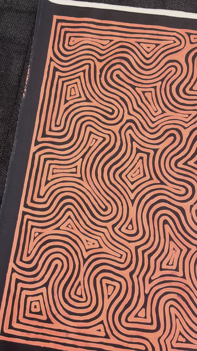 "Tingari" George Hairbrush Tjungurrayi 152cm x 96cm video