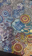 Load and play video in Gallery viewer, &quot;My Country (Utopia)&quot; Janet Golder Kngwarreye 201cm x 88cm
