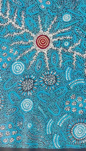 Load and play video in Gallery viewer, &quot;Seven Sisters &amp; Women Dancing Ceremony&quot; Michelle Possum Nungurrayi 196cm x 89cm
