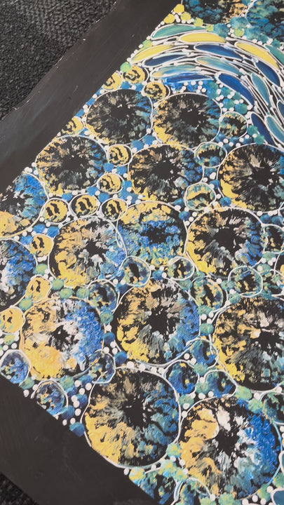 Yam dreaming video "Yam Dreaming" Rachael Nambula 90cm x 69cm