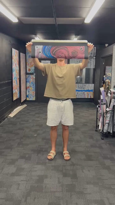 Unrolling Seven Sisters Dreaming by Madeline Curley 