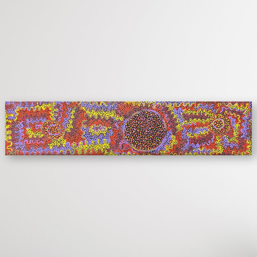 "Ngayuku Mamaku Ngura" Rachael Lyons 119cm x 28cm
