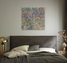 Load image into Gallery viewer, "Bush Medicine Leaves" Rachael Nambula 95cm x 90cm
