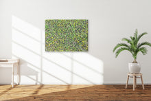 Load image into Gallery viewer, "Bush Medicine Leaves" by Rayleen Pula Price - wall display view, 97cm x 72cm
