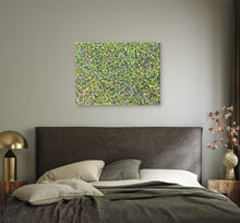 Load image into Gallery viewer, "Bush Medicine Leaves" by Rayleen Pula Price - additional wall display view, 97cm x 72cm
