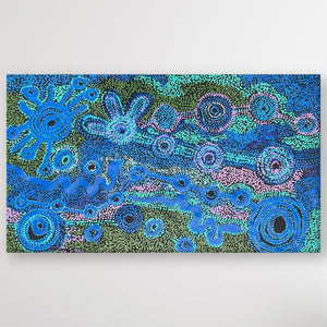 "Piltati Tjukurpa" Rhoda Tjitayi 100cm x 60cm