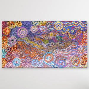 "Pututju" Rhoda Tjitayi 171cm x 93cm