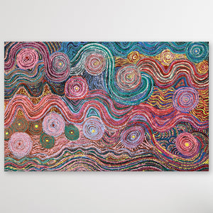 "Pututju" Rhoda Tjitayi 180cm x 114cm