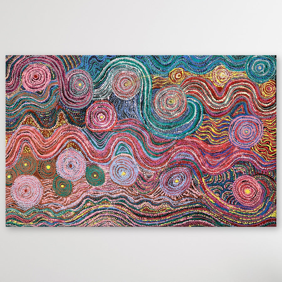 "Pututju" Rhoda Tjitayi 180cm x 114cm