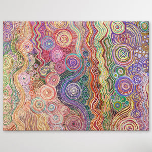 "Pututju" Rhoda Tjitayi 229cm x 180cm