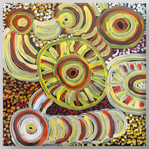 "Kuru Ala" Sallyanne Roberts 30cm x 30cm