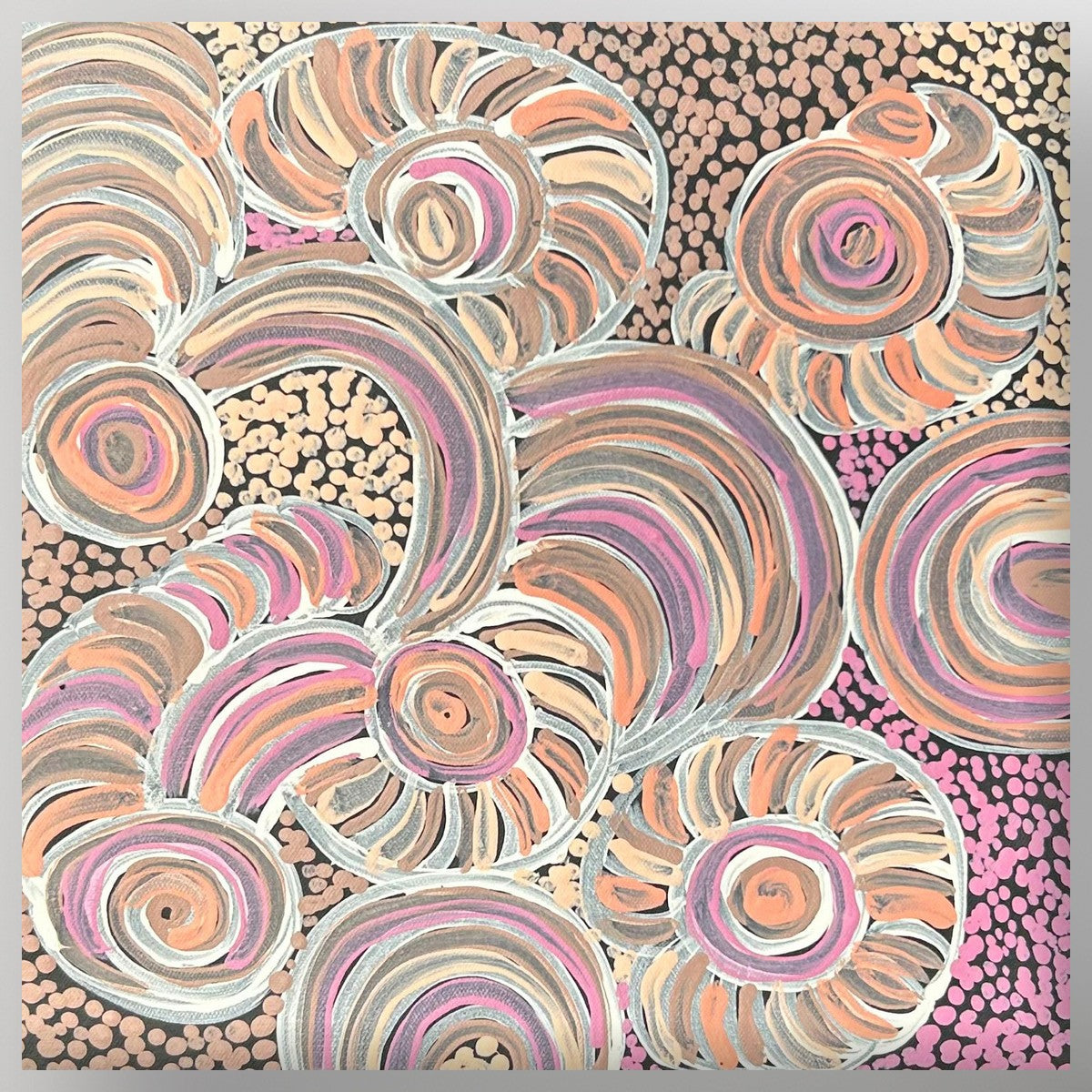 "Kuru Ala" Sallyanne Roberts 30cm x 30cm