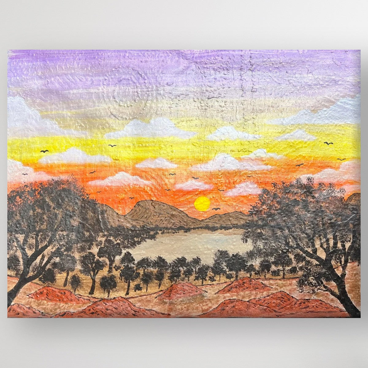 "Landscape of the Country" Sammy Tunkin 49cm x 36cm